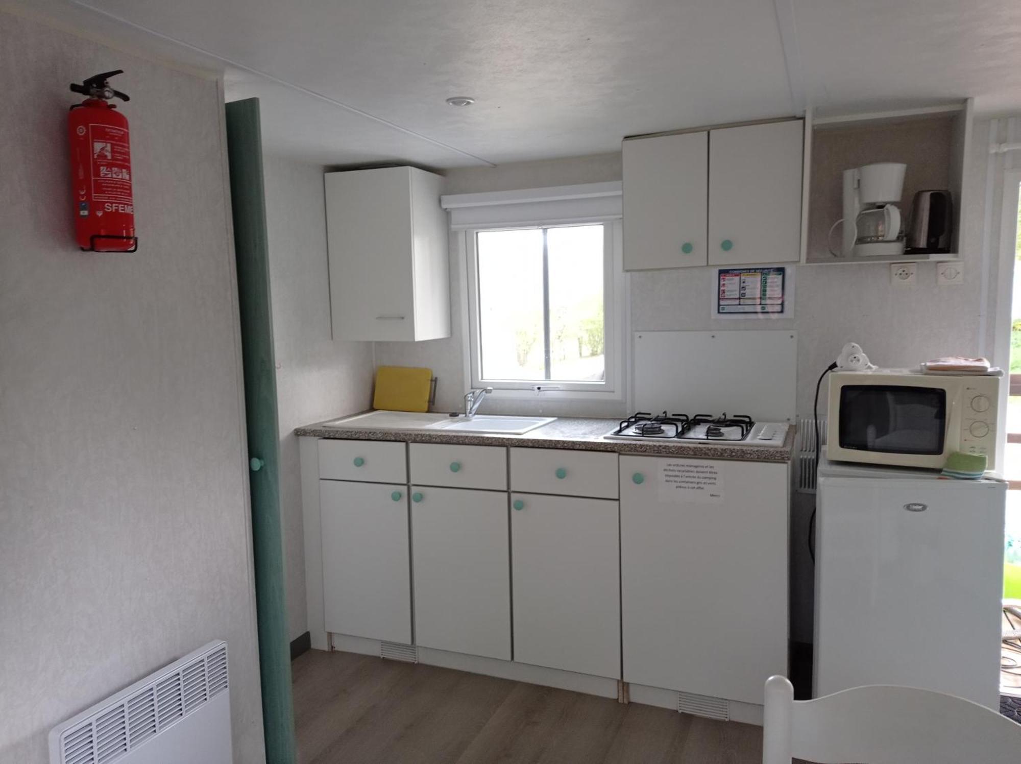 Camping Le Bel Air Mobil Home Le Palmier 4 Personnes Limogne-en-Quercy Quarto foto